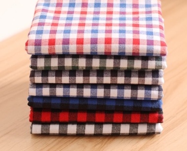 色织改梭织涤棉面料Yarn Dyed TC Printing Flannel Fabric